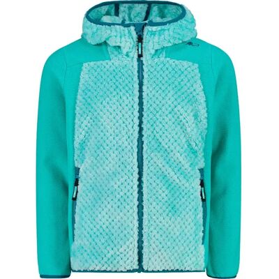 Veste de ski enfant CMP Kid G avec capuche fixe - Bleu Veste de ski enfant CMP Kid G avec capuche fixe - Bleu