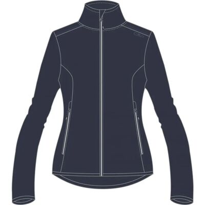 CMP Damjacka - fleece, grå, storlek 46 - Jacka CMP Damjacka - fleece, grå, storlek 46 - Jacka