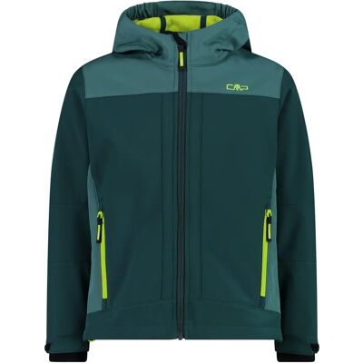 Giacca Softshell per bambino CMP Verde - 110 Giacca Softshell per bambino CMP Verde - 110