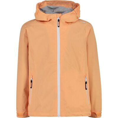 Veste CMP pour enfants à capuche fixée imperméable orange 164 - Veste - Publicité Veste CMP pour enfants à capuche fixée imperméable orange 164 - Veste - Publicité