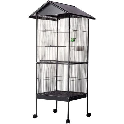 Klatka dla ptaków z wodoodpornym dachem - 162x52x52 cm - Klatka dla ptaków Klatka dla ptaków z wodoodpornym dachem - 162x52x52 cm - Klatka dla ptaków