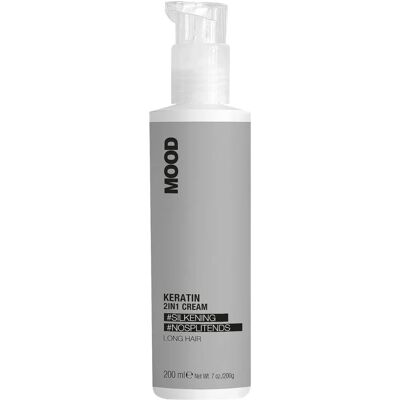 MOOD Crema Keratina 2in1 per Capelli Lunghi - 200 Ml MOOD Crema Keratina 2in1 per Capelli Lunghi - 200 Ml