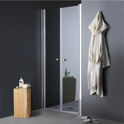 Kiamami Valentina - Porte de Douche Niché - 100cm Transparent Kiamami Valentina - Porte de Douche Niché - 100cm Transparent