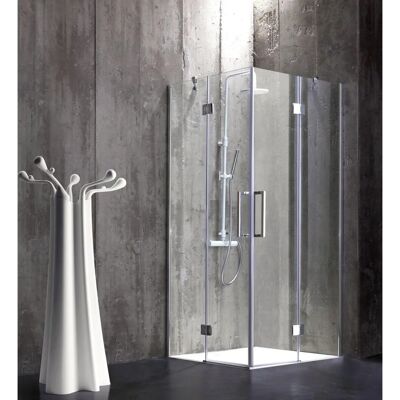 Kiamami Valentina - Cabine de Douche 80x80 Verre Transparent - Sans Cadre Kiamami Valentina - Cabine de Douche 80x80 Verre Transparent - Sans Cadre