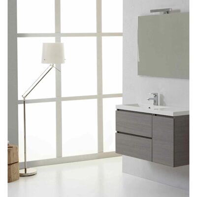 Kiamami Valentina - Wandmontiertes Badezimmermöbel - Modernes Grau Kiamami Valentina - Wandmontiertes Badezimmermöbel - Modernes Grau