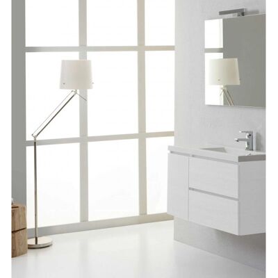 Kiamami Valentina Mueble de Baño Empotrado 90cm Bosque Blanco - Muebles de Baño Kiamami Valentina Mueble de Baño Empotrado 90cm Bosque Blanco - Muebles de Baño
