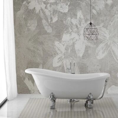 Kiamami Valentina Baignoire Classique Autoportante - Bain, Blanc Kiamami Valentina Baignoire Classique Autoportante - Bain, Blanc