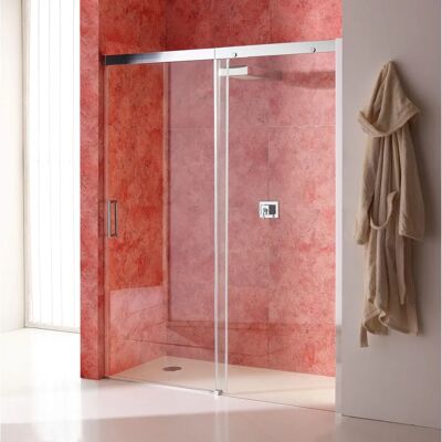 KIAMAMI VALENTINA - Porte de Douche - Transparente - 120cm KIAMAMI VALENTINA - Porte de Douche - Transparente - 120cm