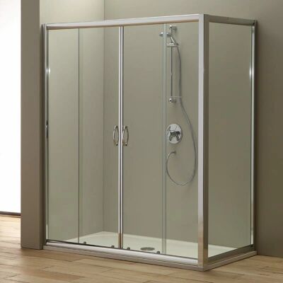 Kiamami Valentina - Porte de niche de douche Jade - 160x80cm Kiamami Valentina - Porte de niche de douche Jade - 160x80cm