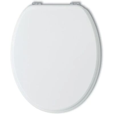 Kiamami Valentina - Sedile WC - Bianco - Universale Kiamami Valentina - Sedile WC - Bianco - Universale