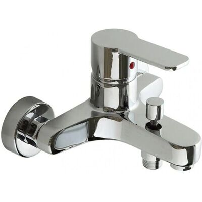 Robinet de baignoire Kiamami Valentina Nora - Chrome - Cartouche en céramique monobloc - 150mm - Publicité Robinet de baignoire Kiamami Valentina Nora - Chrome - Cartouche en céramique monobloc - 150mm - Publicité