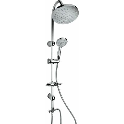Kiamami Valentina - Colonne de douche réglable avec tête et douchette - Accessoires de douche Kiamami Valentina - Colonne de douche réglable avec tête et douchette - Accessoires de douche
