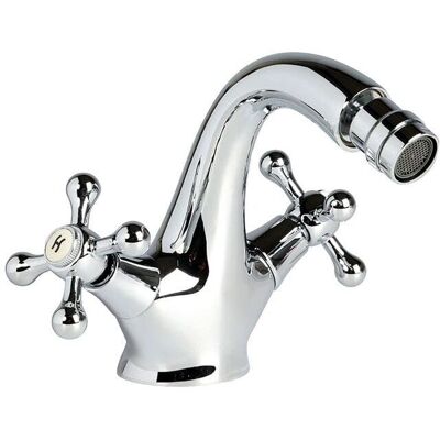Robinet pour Bidet Style Rétro Kiamami Valentina à Deux Manettes - Accessoire de Salle de Bain - Publicité Robinet pour Bidet Style Rétro Kiamami Valentina à Deux Manettes - Accessoire de Salle de Bain - Publicité