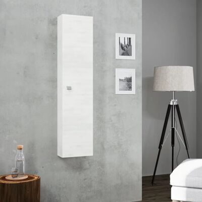 Kiamami Valentina Wandmontiertes 31cm Eichenweiß Badschrank - Badezimmermöbel Kiamami Valentina Wandmontiertes 31cm Eichenweiß Badschrank - Badezimmermöbel