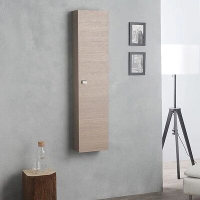 Kiamami Valentina Wandmontierter Badezimmer-Schrank - Hellholz Kiamami Valentina Wandmontierter Badezimmer-Schrank - Hellholz