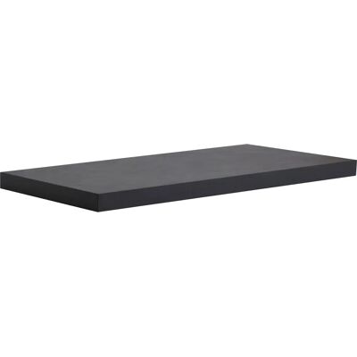 Kiamami Valentina - Estante de baño de madera antracita - 120cm - Para lavabos simples o dobles Kiamami Valentina - Estante de baño de madera antracita - 120cm - Para lavabos simples o dobles
