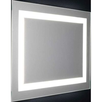 Espejo de baño LED reversible Kiamami Valentina - 80x60 cm Espejo de baño LED reversible Kiamami Valentina - 80x60 cm