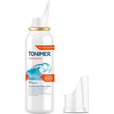 Solución nasal Panthexyl de Ganassini - 100ml Agua de mar hipertónica Solución nasal Panthexyl de Ganassini - 100ml Agua de mar hipertónica