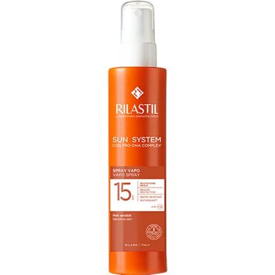 Rilastil Spray Solaire SPF 15 - Peau sensible - 200ml Rilastil Spray Solaire SPF 15 - Peau sensible - 200ml