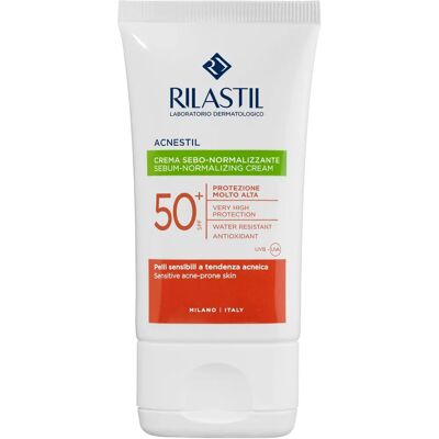 Rilastil Sun System Acnestil SPF 50+ - Protection solaire Rilastil Sun System Acnestil SPF 50+ - Protection solaire