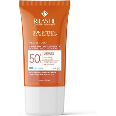 Rilastil Sun System SPF 50+ Crème Velours - Écran solaire Rilastil Sun System SPF 50+ Crème Velours - Écran solaire