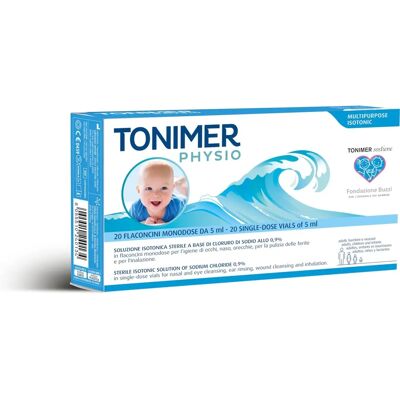 Tonimer Physio Monodose Soluzione - Per Occhi, Naso & Orecchie Tonimer Physio Monodose Soluzione - Per Occhi, Naso & Orecchie