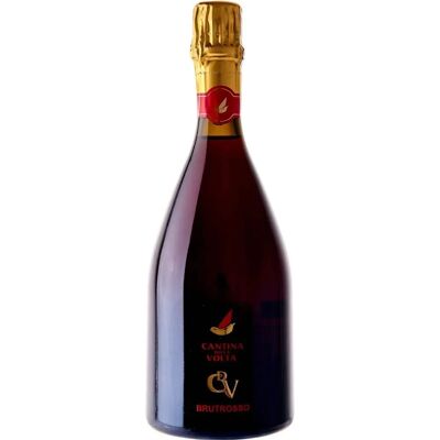 Cantina della Volta Brutrosso Lambrusco di Sorbara 2018 - Vin mousseux - Publicité Cantina della Volta Brutrosso Lambrusco di Sorbara 2018 - Vin mousseux - Publicité