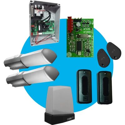 CAME Torautomatisierungsset - 3m, 400kg, IR, Funk, Sicherheit CAME Torautomatisierungsset - 3m, 400kg, IR, Funk, Sicherheit