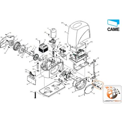 CAME 119RIBX042 Cilindro di Serratura - Automazione Completa CAME 119RIBX042 Cilindro di Serratura - Automazione Completa