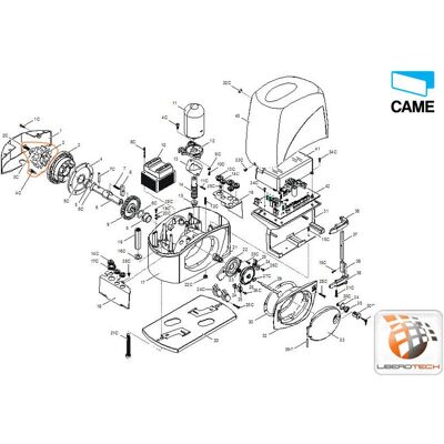 CAME 119RIBZ005 Pignon - Engrenage BZ pour Portail Coulissant - Publicité CAME 119RIBZ005 Pignon - Engrenage BZ pour Portail Coulissant - Publicité