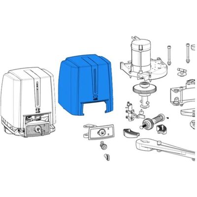 CAME 119RID370 Cache de moteur reduction - pour CAME FAST 40 CAME 119RID370 Cache de moteur reduction - pour CAME FAST 40