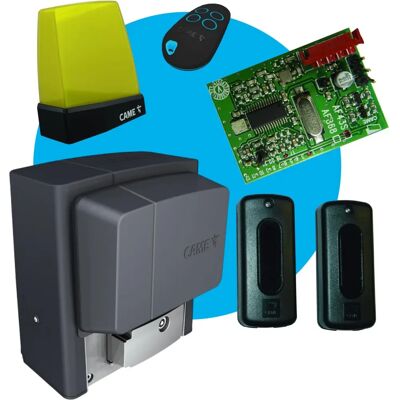 Kit de automatización de cancela deslizante CAME U2313 - 800Kg, 230V Kit de automatización de cancela deslizante CAME U2313 - 800Kg, 230V