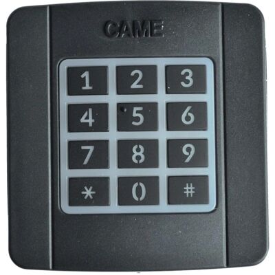CAME Clavier sans fil 868 MHz - Sécurité extérieure numérique CAME Clavier sans fil 868 MHz - Sécurité extérieure numérique