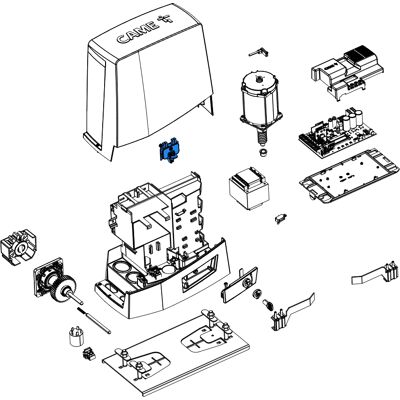 CAME BKV 88001-0174 Endschaltergruppe - Limit Switch System CAME BKV 88001-0174 Endschaltergruppe - Limit Switch System