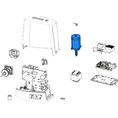 Came BKV-Serie Schiebetor-Motor Ersatz - Originalteil Came BKV-Serie Schiebetor-Motor Ersatz - Originalteil