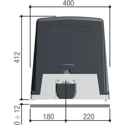 CAME Motorreductor - Hochleistungs-Gate-Automatisierung - 801MS-0310 CAME Motorreductor - Hochleistungs-Gate-Automatisierung - 801MS-0310