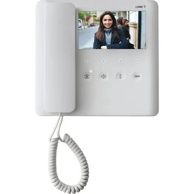 Interphone vidéo couleur LCD 5 pouces Came V200 - Publicité Interphone vidéo couleur LCD 5 pouces Came V200 - Publicité