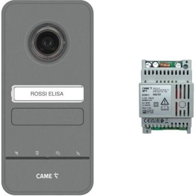 Kit Vidéophone Came - Jusqu'à 4 Appels - IP54 - Gris - Publicité Kit Vidéophone Came - Jusqu'à 4 Appels - IP54 - Gris - Publicité