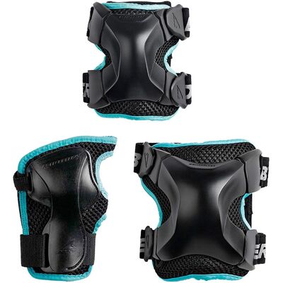 Rollerblade Conjunto de Protecciones W 3 Pack - Rodilleras, Coderas y Muñequeras Rollerblade Conjunto de Protecciones W 3 Pack - Rodilleras, Coderas y Muñequeras