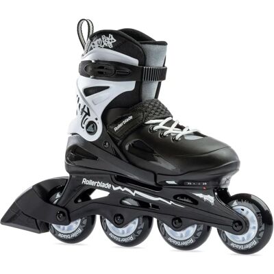 Rollerblade Fury Inline Skates - Zwart/Wit - Verstelbaar voor Kinderen Rollerblade Fury Inline Skates - Zwart/Wit - Verstelbaar voor Kinderen