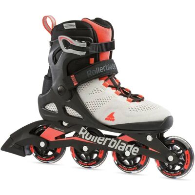 Rollerblade Macroblade 80 W Gri / Coral - Patine în linie - Fitness Rollerblade Macroblade 80 W Gri / Coral - Patine în linie - Fitness