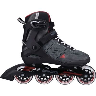 Patine în linie Rollerblade Spark 84 - Gri/Roșu - Adulți Patine în linie Rollerblade Spark 84 - Gri/Roșu - Adulți