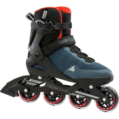 ROLLERBLADE Män Sirio 80 Inline Skates - Blå/Orange - EU 45 - Fitness ROLLERBLADE Män Sirio 80 Inline Skates - Blå/Orange - EU 45 - Fitness