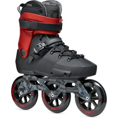 Rollerblade Twister 110 Inline Skates - Schwarz/Rot - Erwachsen Rollerblade Twister 110 Inline Skates - Schwarz/Rot - Erwachsen
