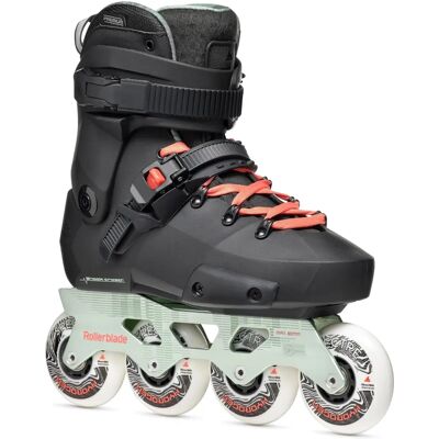 Rollerblade Twister XT W Czarna Mięta - Rolki Rollerblade Twister XT W Czarna Mięta - Rolki