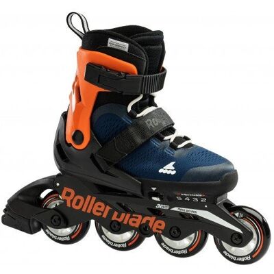 Rollerblade Microblade Midnight Blue/Orange - Verstellbare Kinder Inline Skates Rollerblade Microblade Midnight Blue/Orange - Verstellbare Kinder Inline Skates