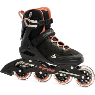 Patine inline femei Sirio 84 W - Negru/Coral - 37 Patine inline femei Sirio 84 W - Negru/Coral - 37