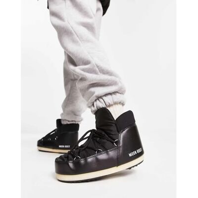 Botte Lune Icône noire Botte Lune Icône noire