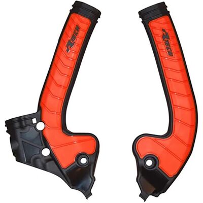 Rtech - Bi-Matière Frame Guard - Nero-Arancione Rtech - Bi-Matière Frame Guard - Nero-Arancione