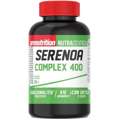 PRONUTRITION Serenoa Complex 400 - Supporto prostata e vie urinarie PRONUTRITION Serenoa Complex 400 - Supporto prostata e vie urinarie